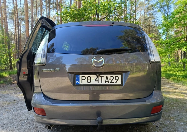 Mazda 5 cena 17900 przebieg: 236000, rok produkcji 2009 z Łęczyca małe 92